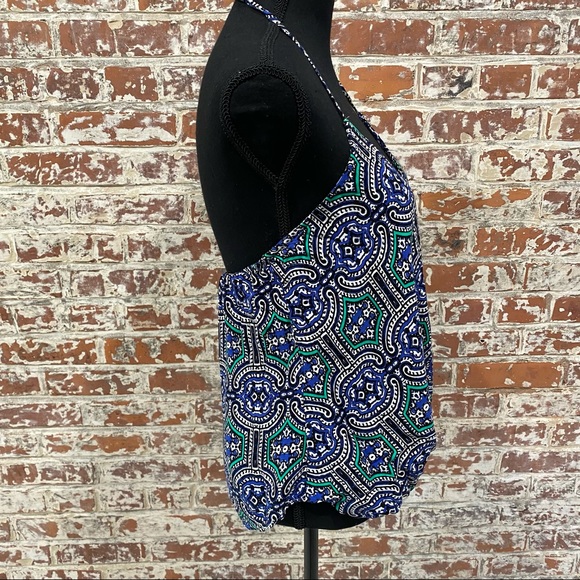 DECKER Mixology Halter Top Plunge Blouse - Picture 3 of 10